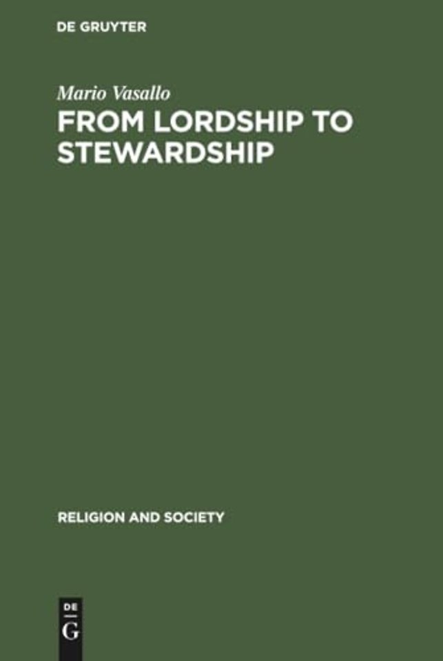 From Lordship to Stewardship – Religion and Social Change in Malta