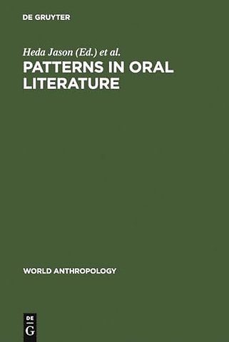 Patterns in Oral Literature