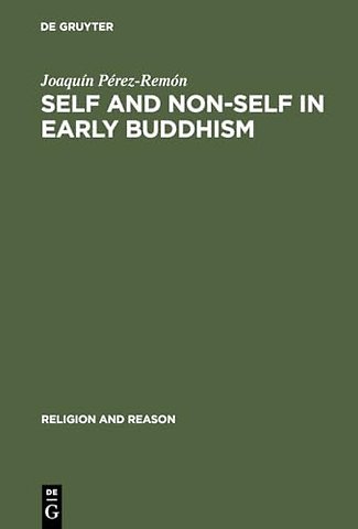 Self and Non–Self in Early Buddhism