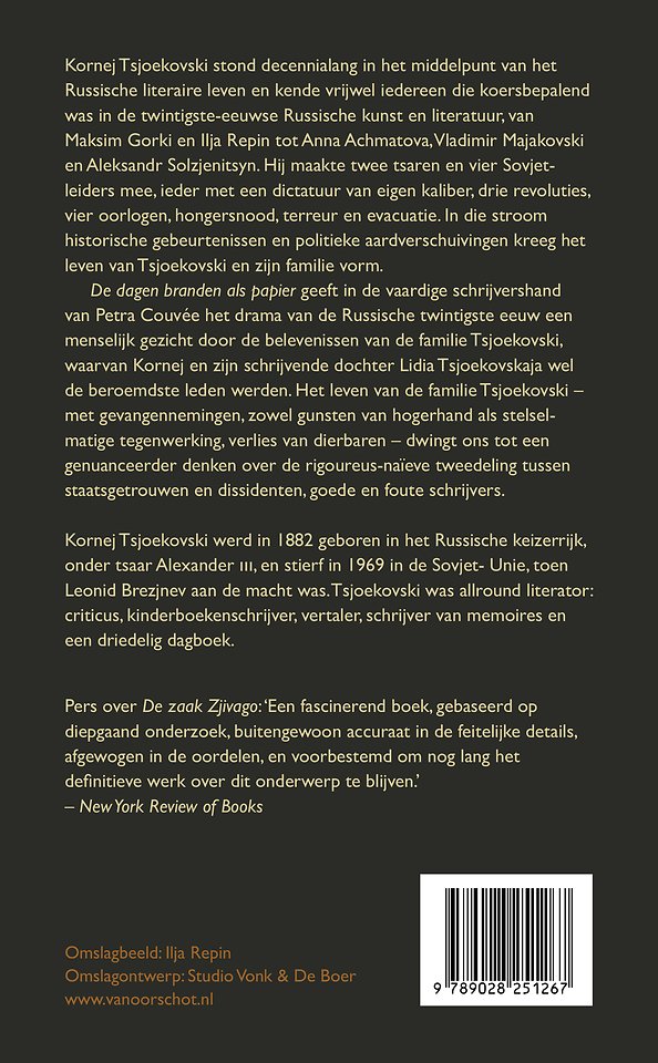 De dagen branden als papier