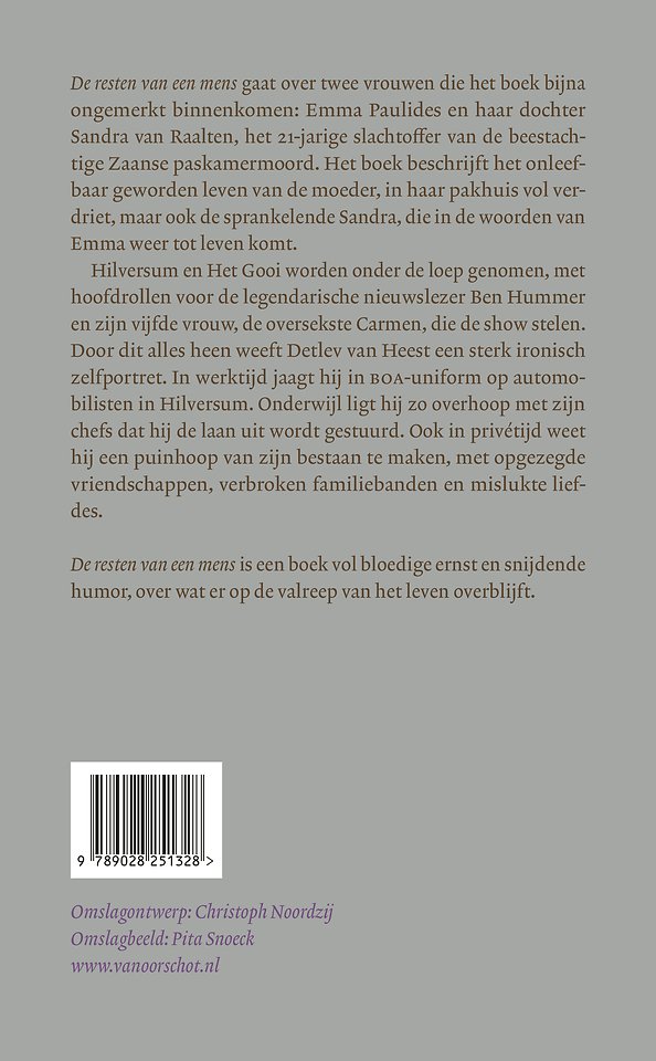 De resten van een mens