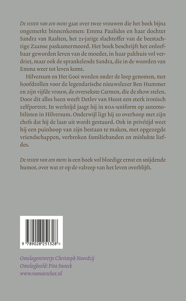 De resten van een mens