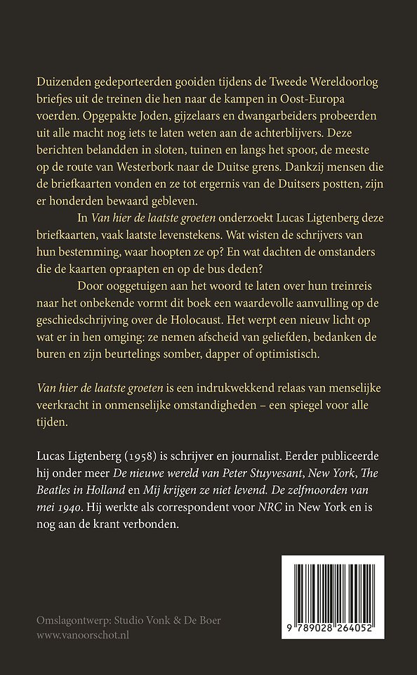 Van hier de laatste groeten