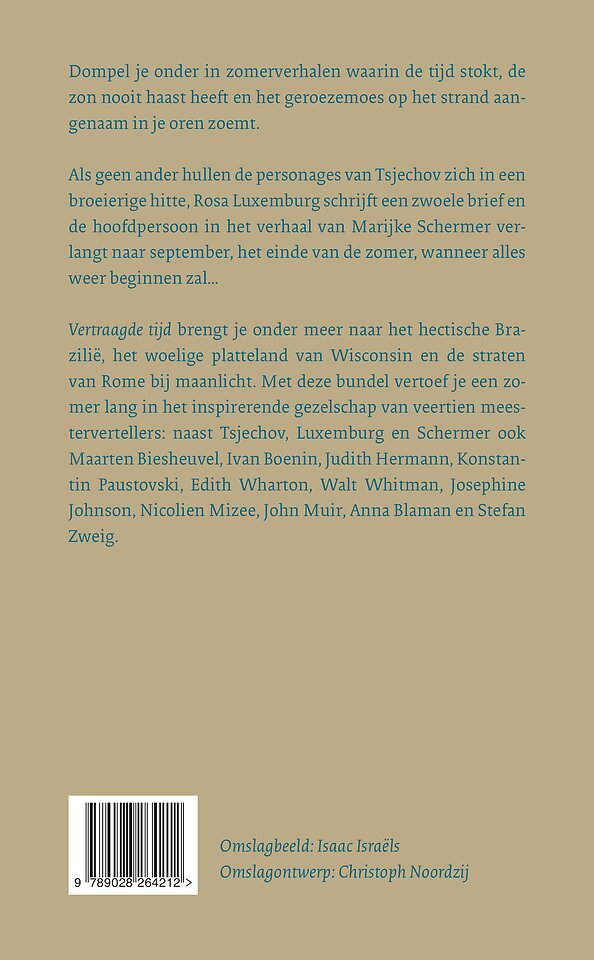 Vertraagde tijd
