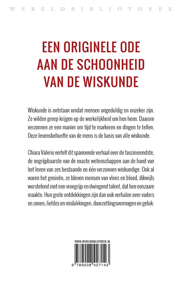 Een menselijke geschiedenis van de wiskunde