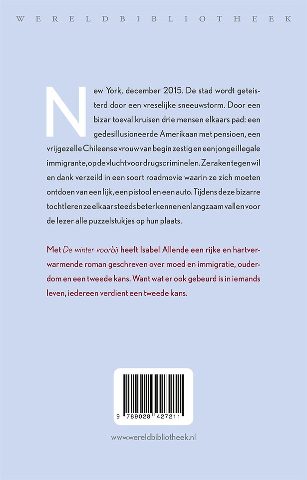 De winter voorbij