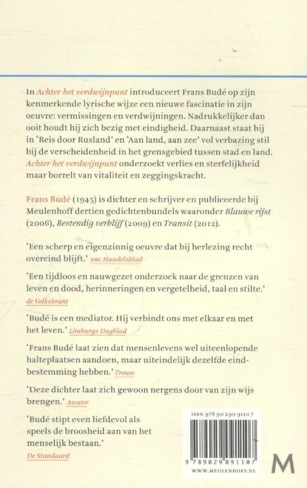 Achter het verdwijnpunt