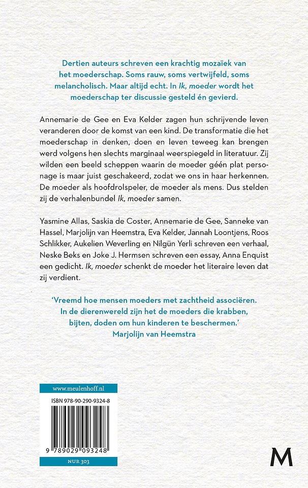 Ik, moeder