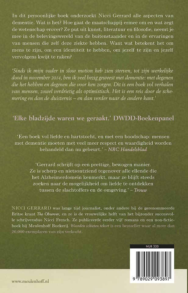 Woorden schieten tekort