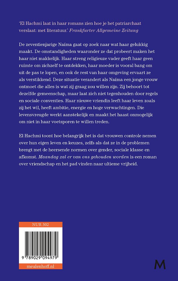 Maandag zal er van ons gehouden worden