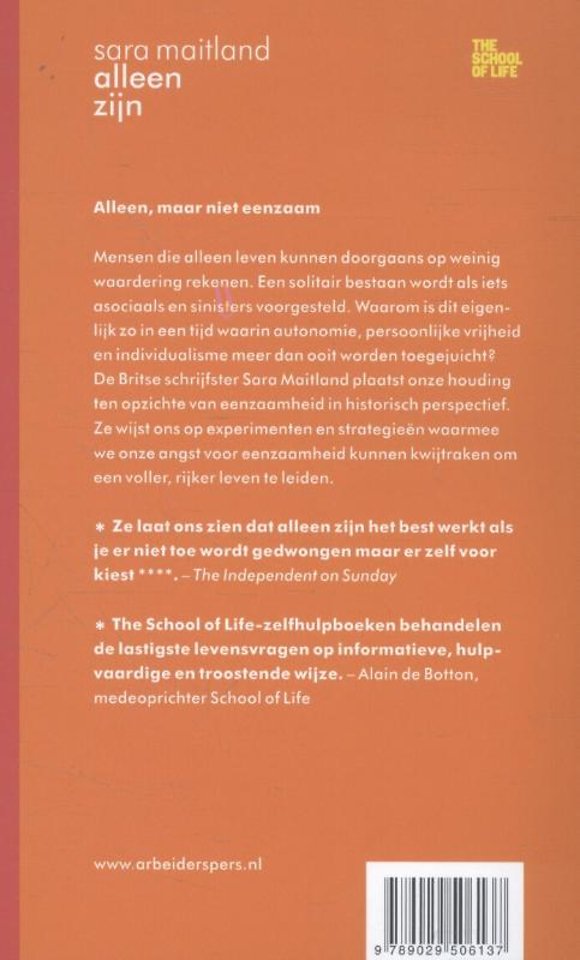 Alleen zijn