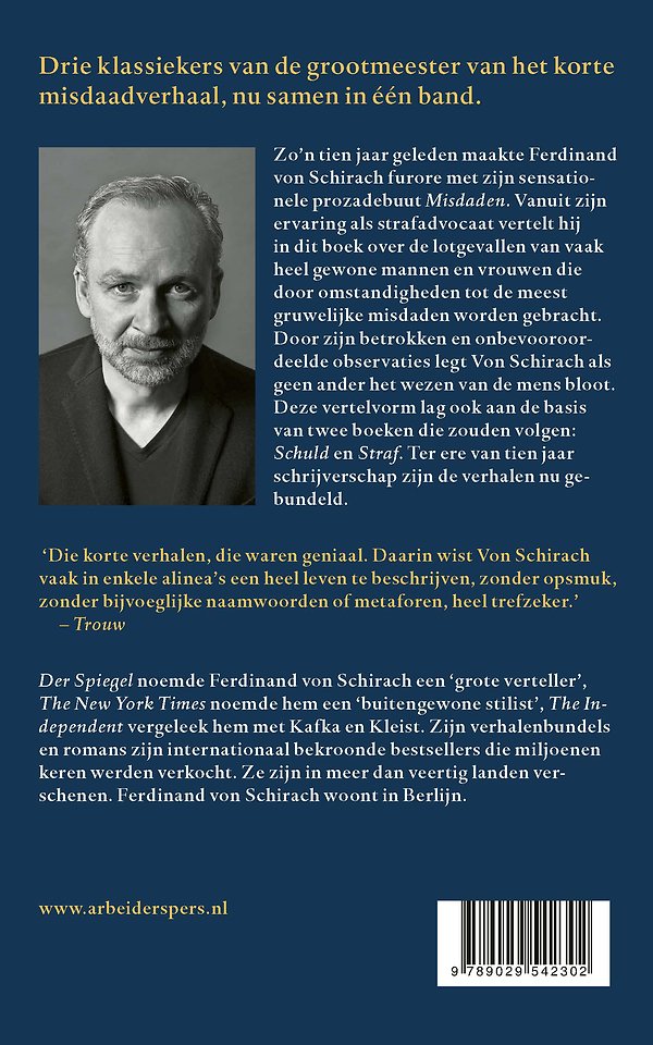 Misdaad, schuld, straf