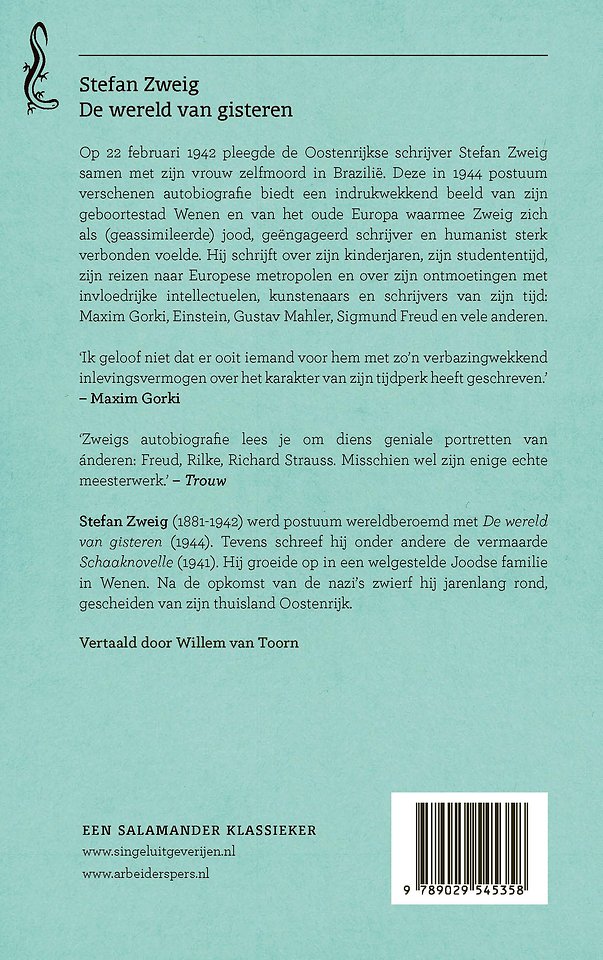 De wereld van gisteren