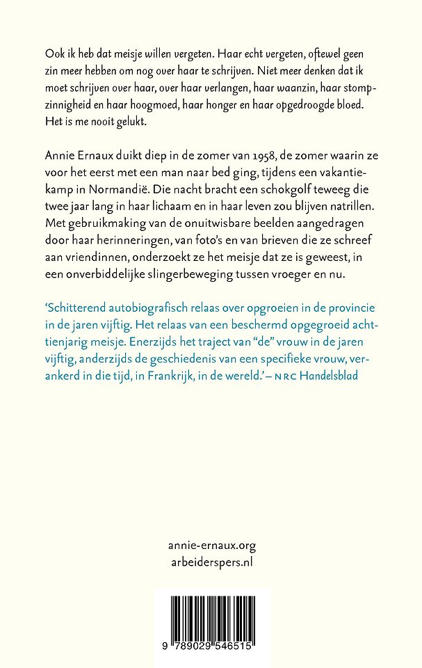 Meisjesherinneringen