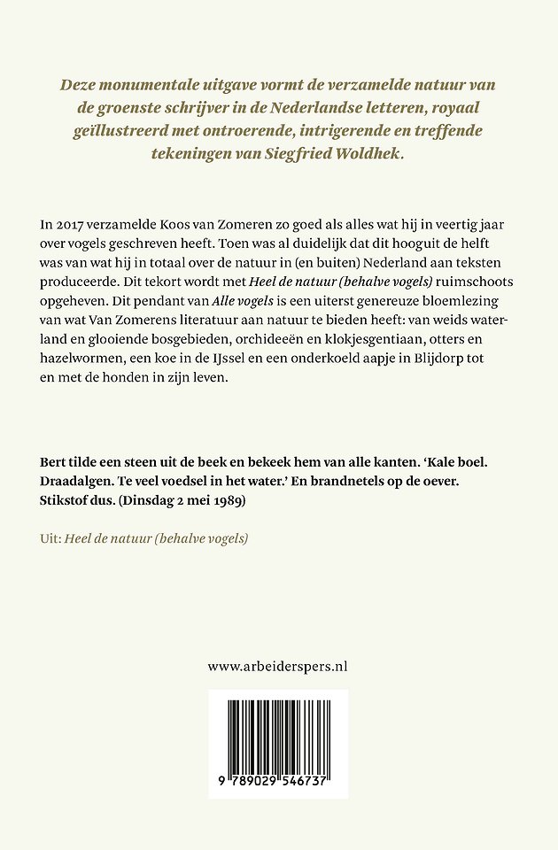 Heel de natuur