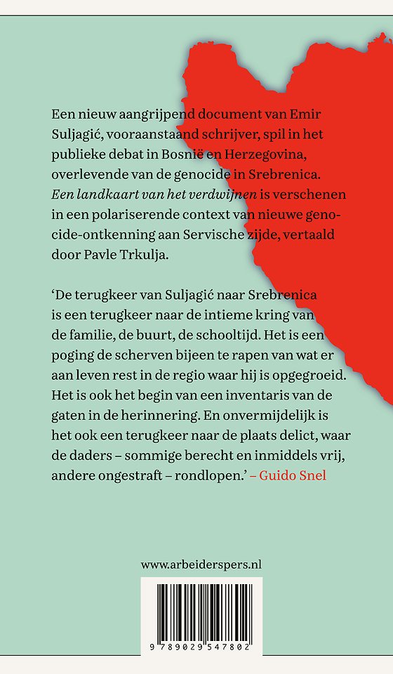 Een landkaart van het verdwijnen