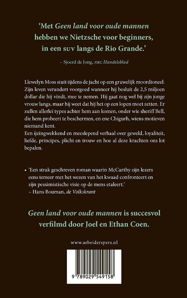 Geen land voor oude mannen