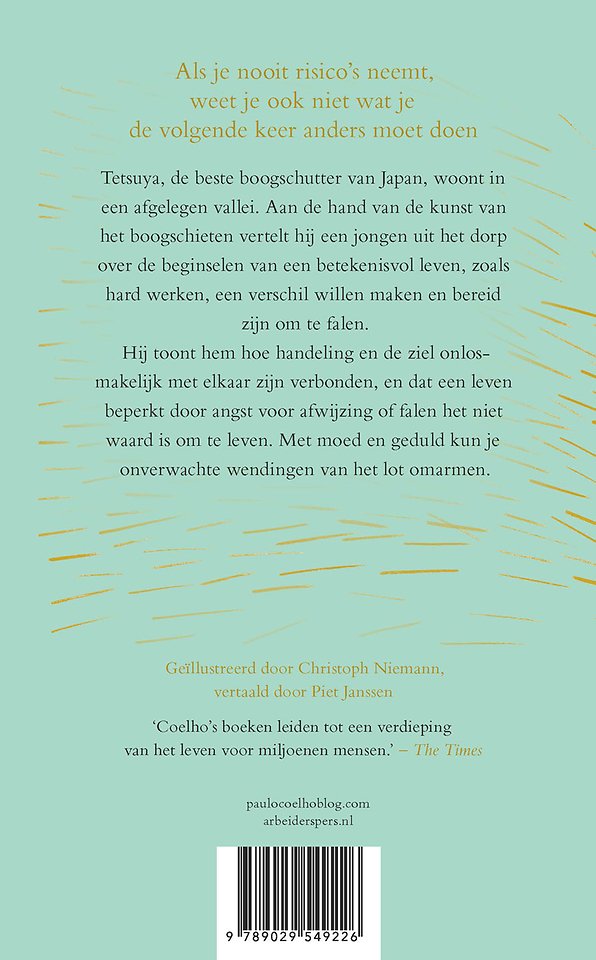 De weg van de boog