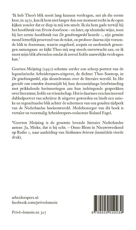 Het gewicht van woorden