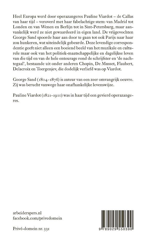De schrijfster en de nachtegaal