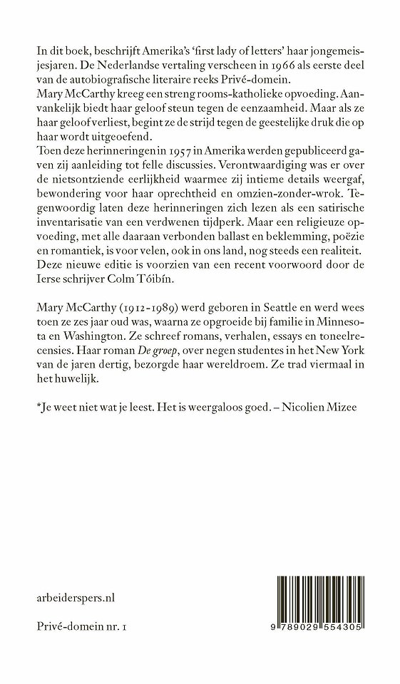 Herinneringen aan mijn roomse jeugd