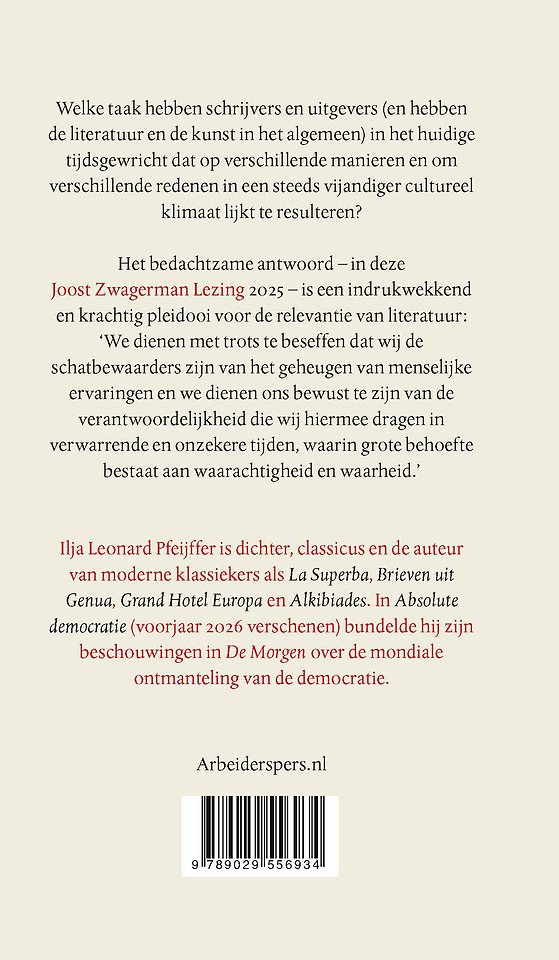 De toekomst van de literatuur