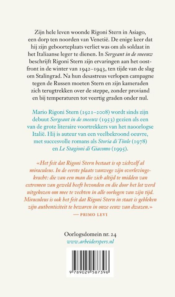 Sergeant in de sneeuw