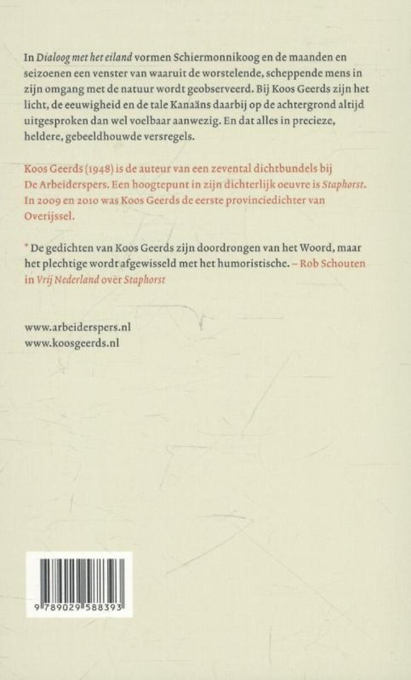 Dialoog met het eiland