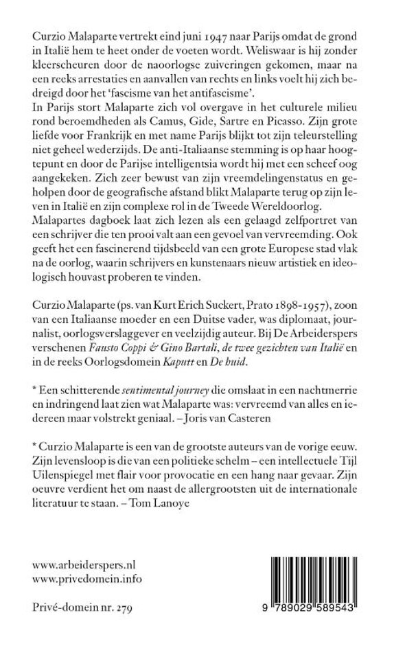 Dagboek van een vreemdeling in Parijs