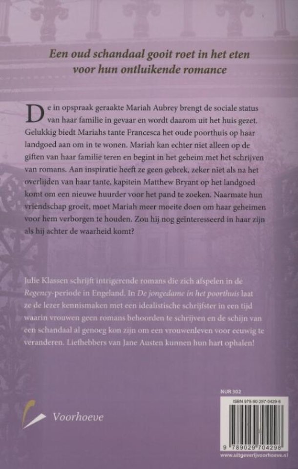 De jongedame in het poorthuis