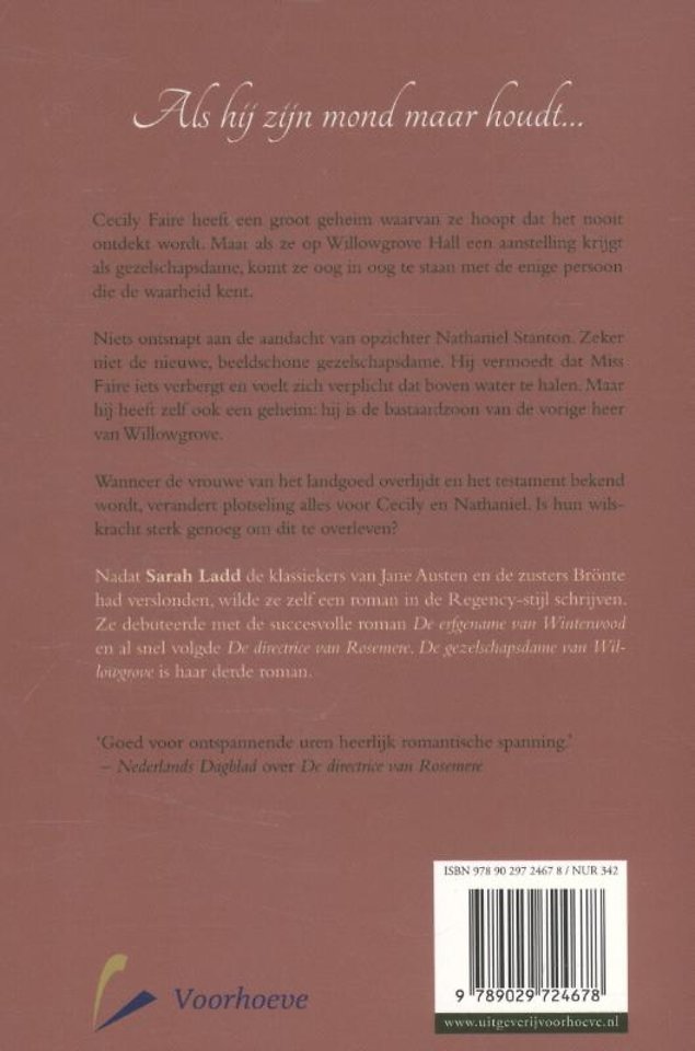 De gezelschapsdame van Willowgrove