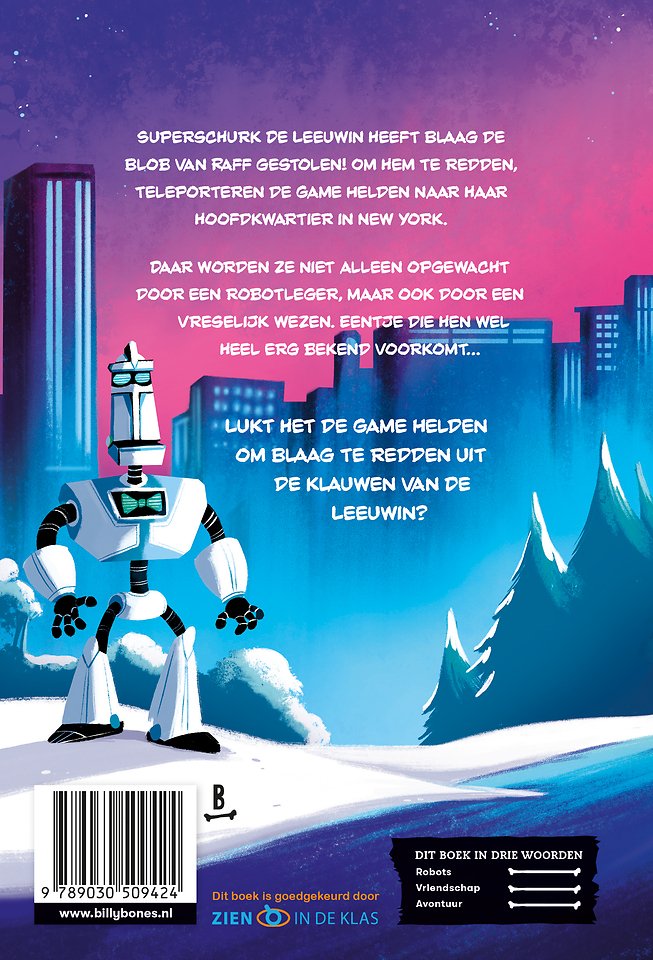 Game Helden tegen de robots