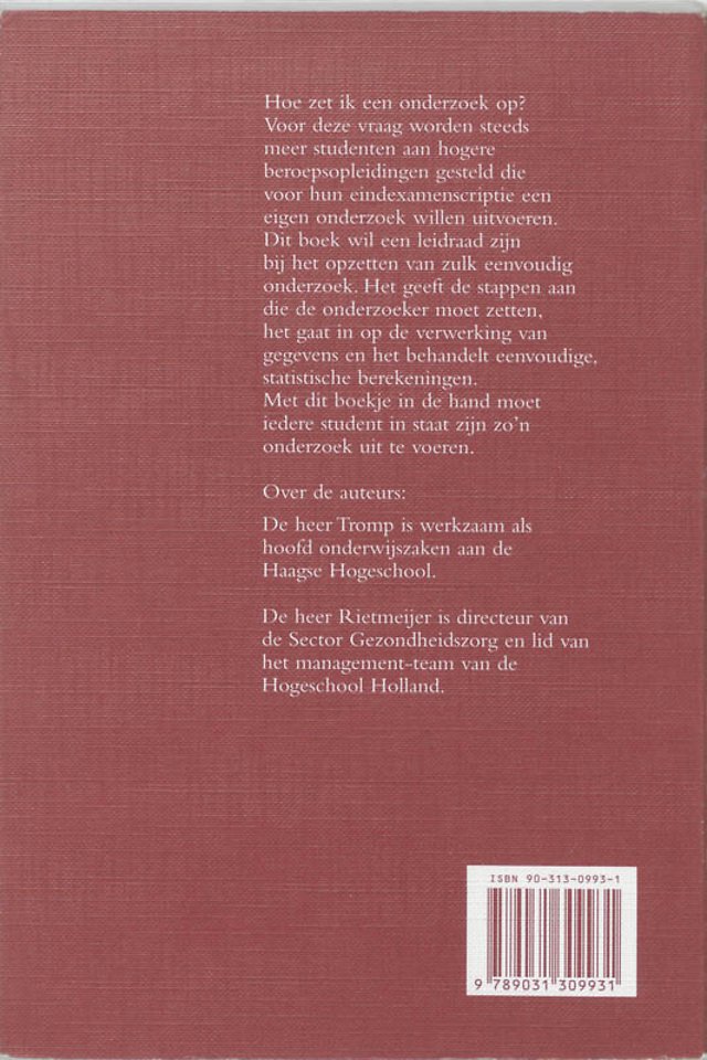 De aanpak van onderzoek