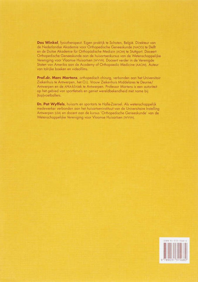 Orthopedische geneeskunde Huisartsen editie