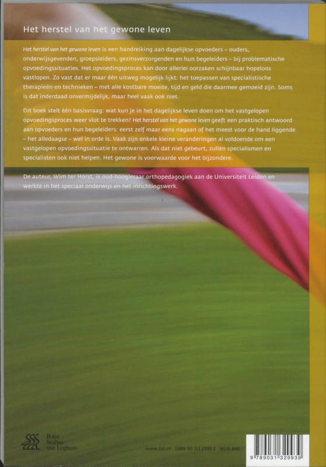 Het herstel van het gewone leven