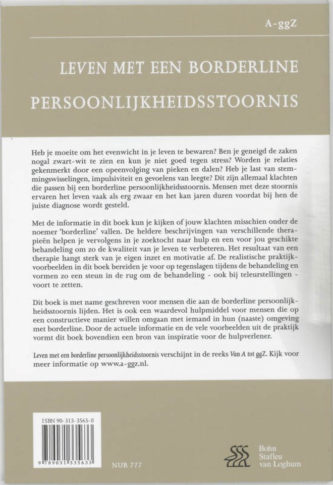 Leven met een borderline persoonlijkheidsstoornis