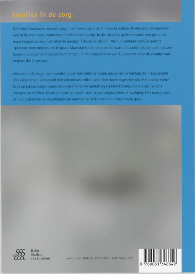 Emoties in de zorg