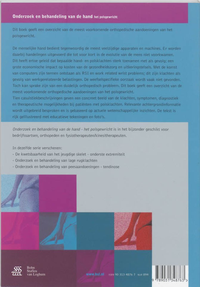 Onderzoek en behandeling van de hand – het polsgewricht
