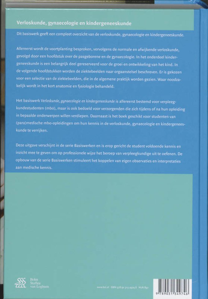 Verloskunde, gynaecologie en kindergeneeskunde