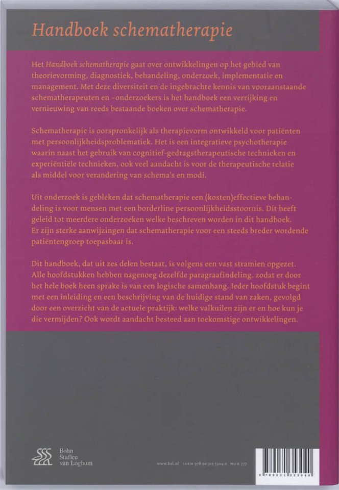 Handboek schematherapie