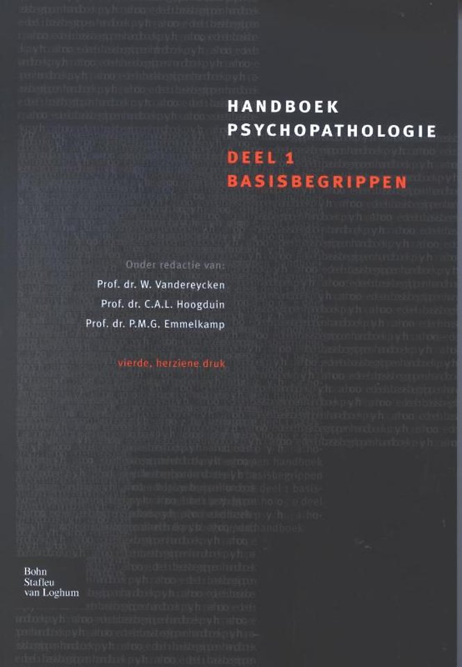 Handboek Psychopathologie - Deel 1 Basisbegrippen