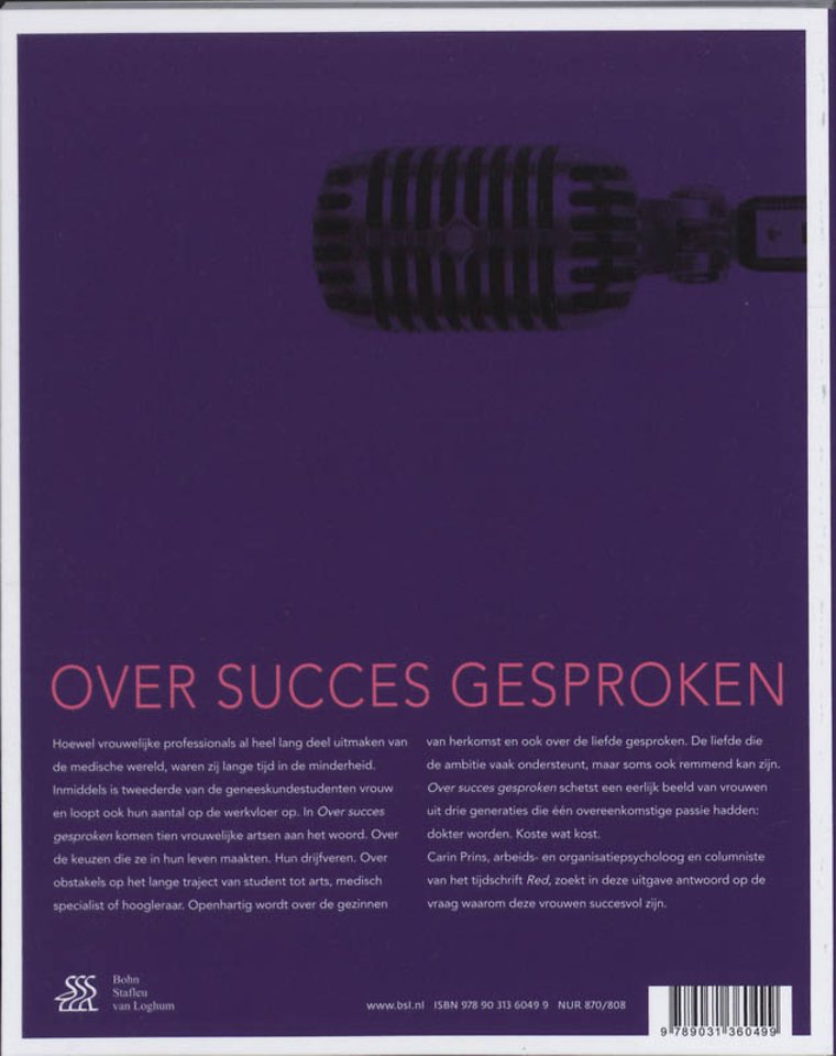 Over succes gesproken