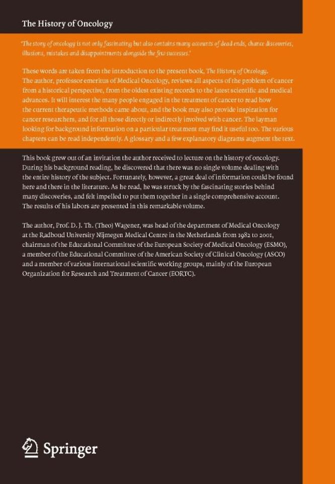 The history of oncology