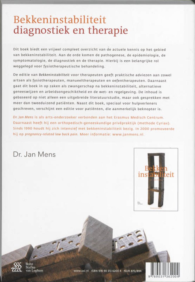 Bekkeninstabiliteit diagnostiek en therapie