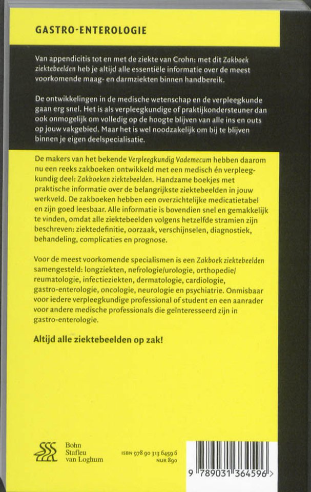Zakboek ziektebeelden gastro-enterologie