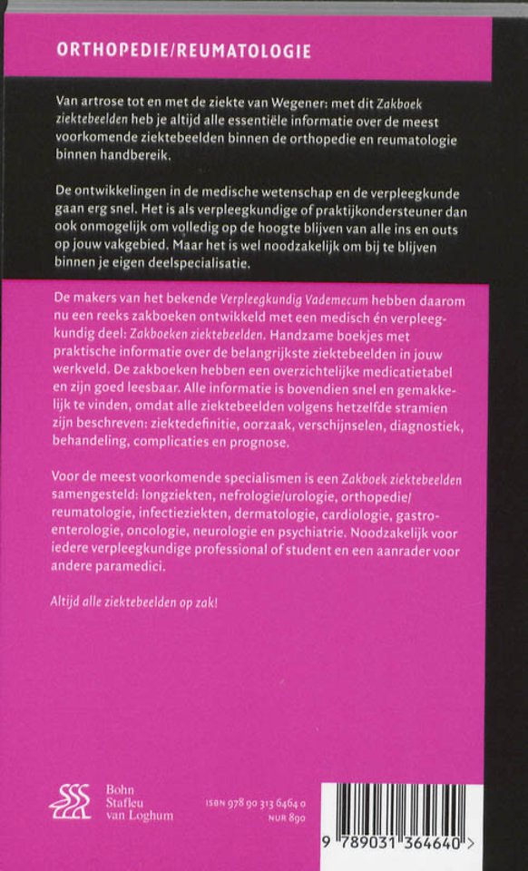 Zakboek Ziektebeelden Orthopedie / Reumatologie