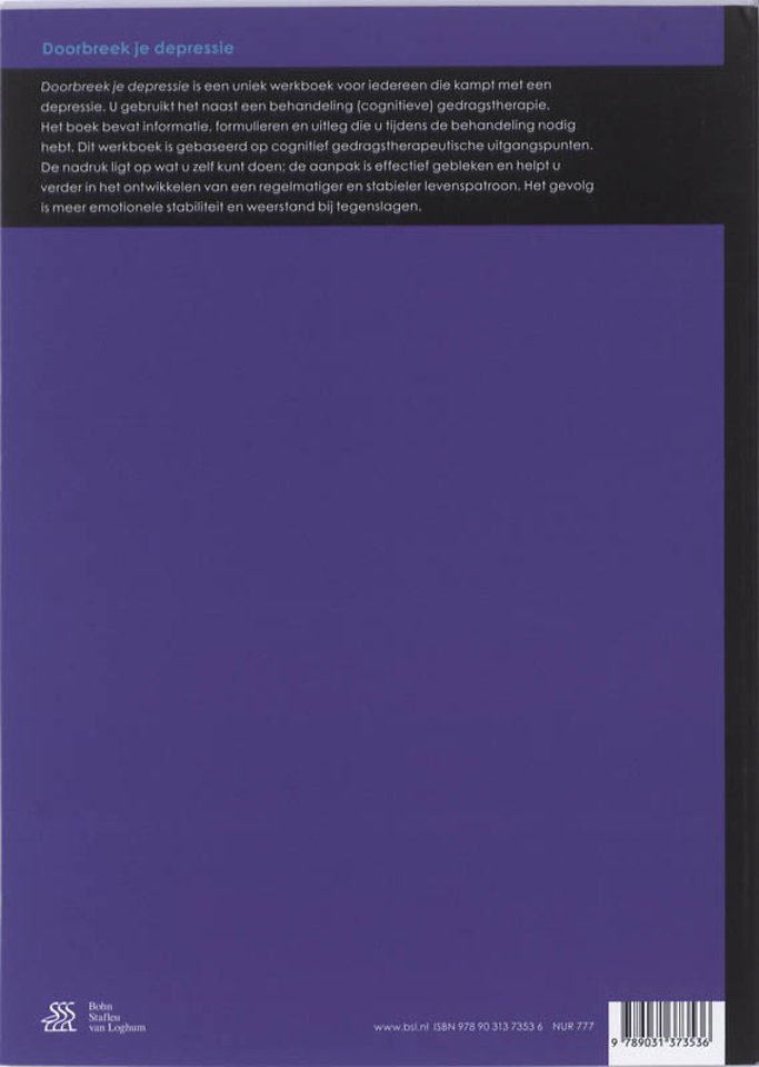 Doorbreek je depressie