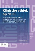 Klinische ethiek op de IC Klinische ethiek op de IC
