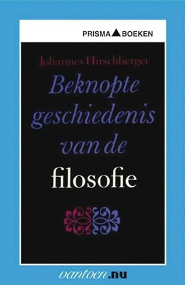 Beknopte geschiedenis van de filosofie