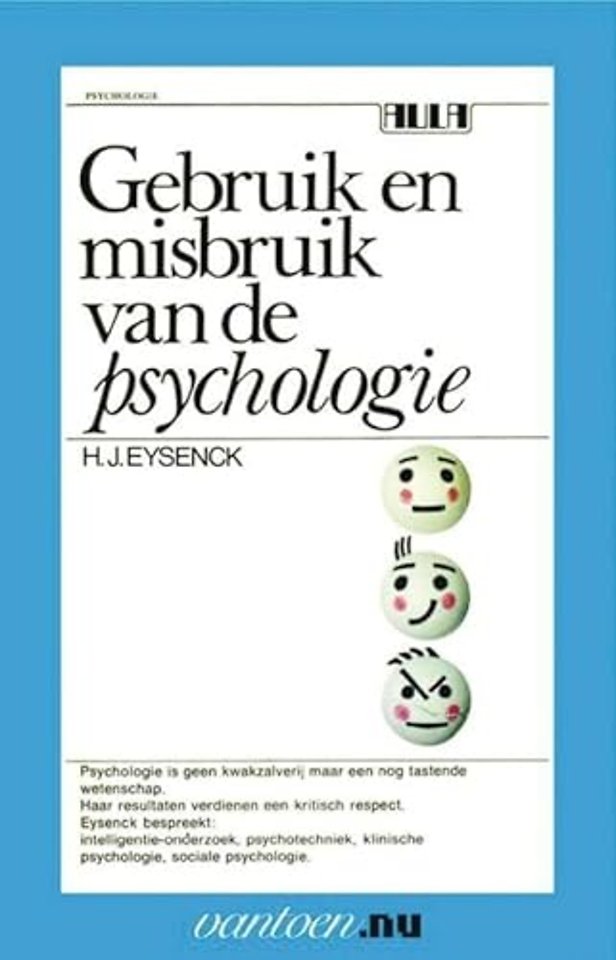 Gebruik en misbruik van de psychologie